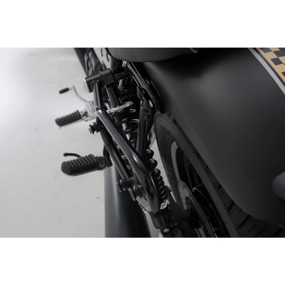 SW-Motech SW-HTA1779710001 SLC Left Side Carrier Black for Moto Guzzi V9 Roamer/V9 Bobber 15-Up - Image 2