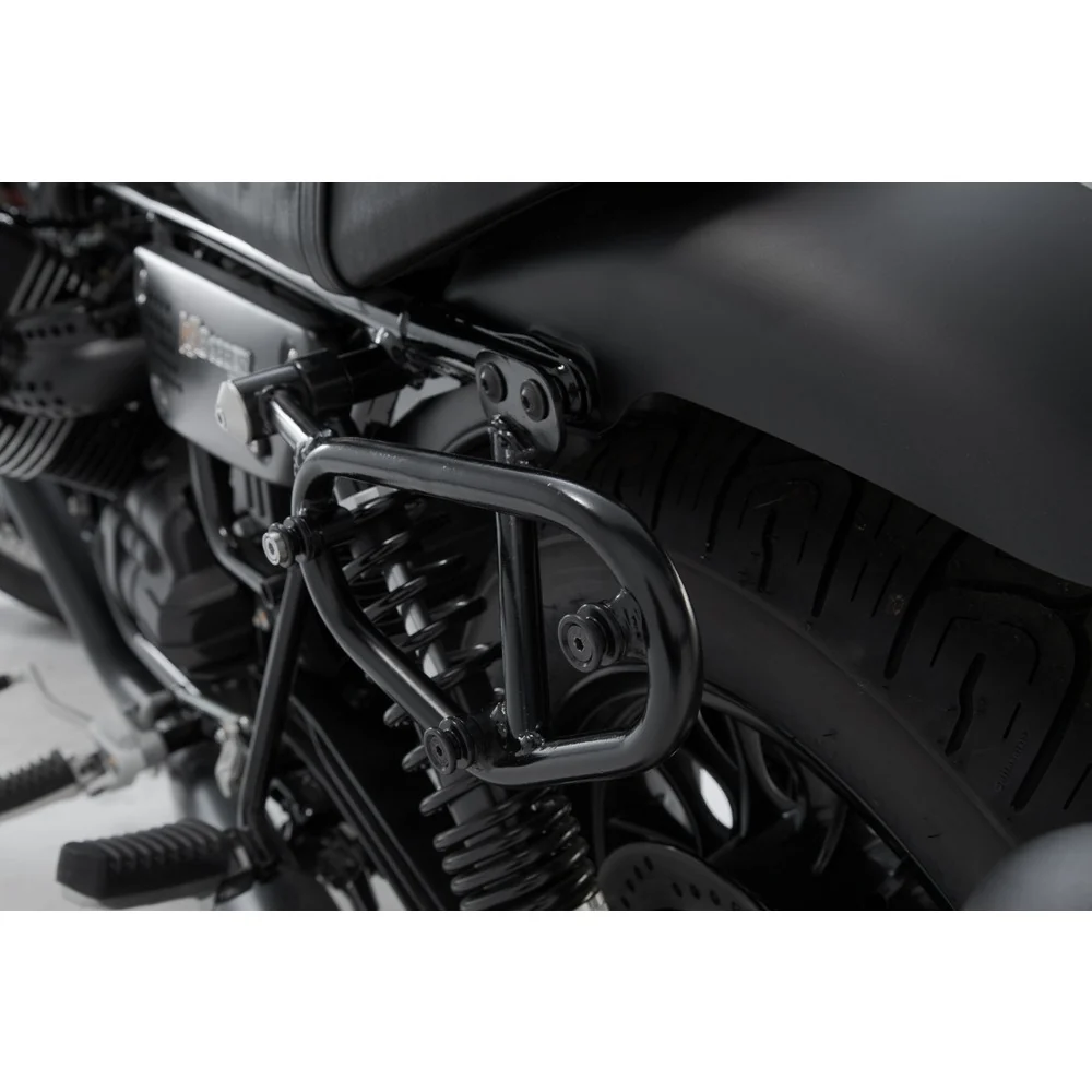 SW-Motech SW-HTA1779710001 SLC Left Side Carrier Black for Moto Guzzi V9 Roamer/V9 Bobber 15-Up - Image 3