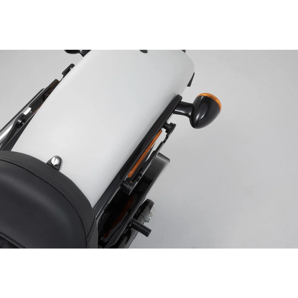 SW-Motech SW-HTA1868210200 SLH Left Side Carrier Black for Harley-Davidson Softtail Slim 17-Up - Image 2