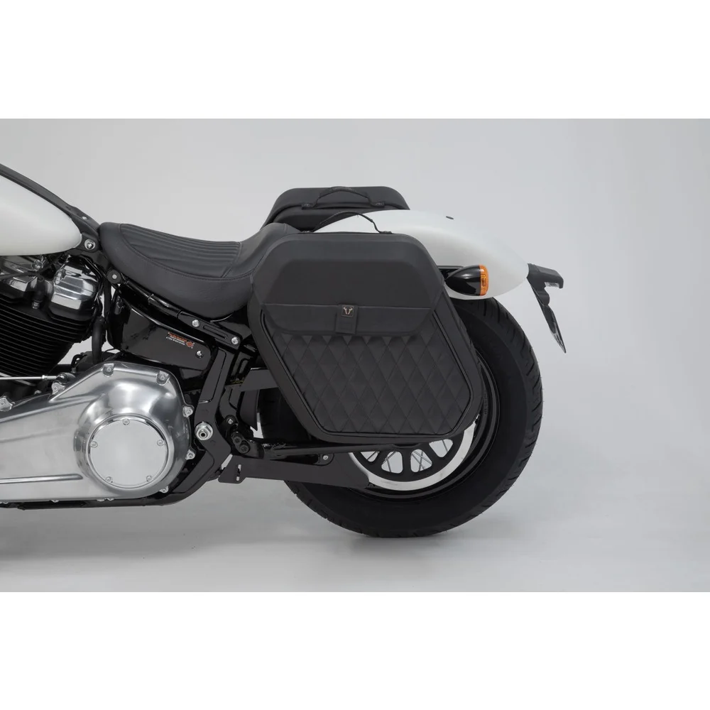 SW-Motech SW-HTA1868210200 SLH Left Side Carrier Black for Harley-Davidson Softtail Slim 17-Up - Image 3