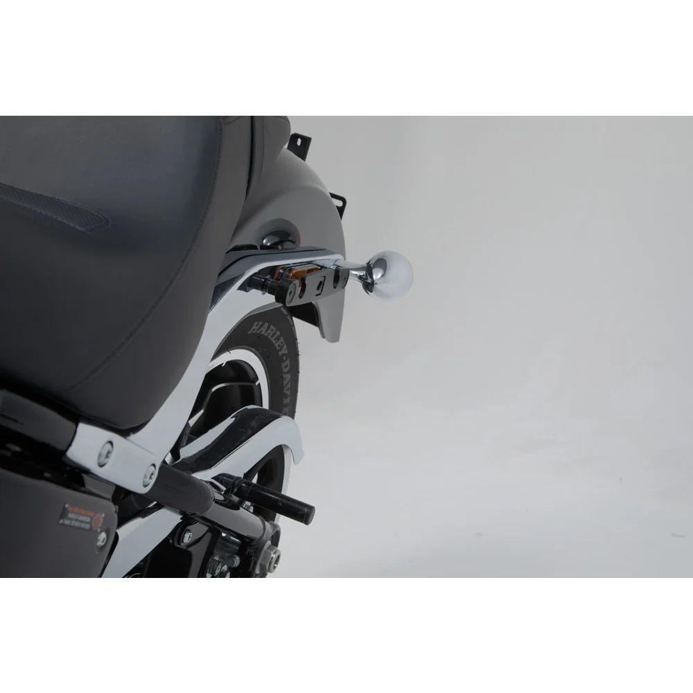 SW-Motech SW-HTA1868210300 SLH Left Side Carrier Black for Harley-Davidson Softail Low Rider/Low Rider S 17-Up - Image 2