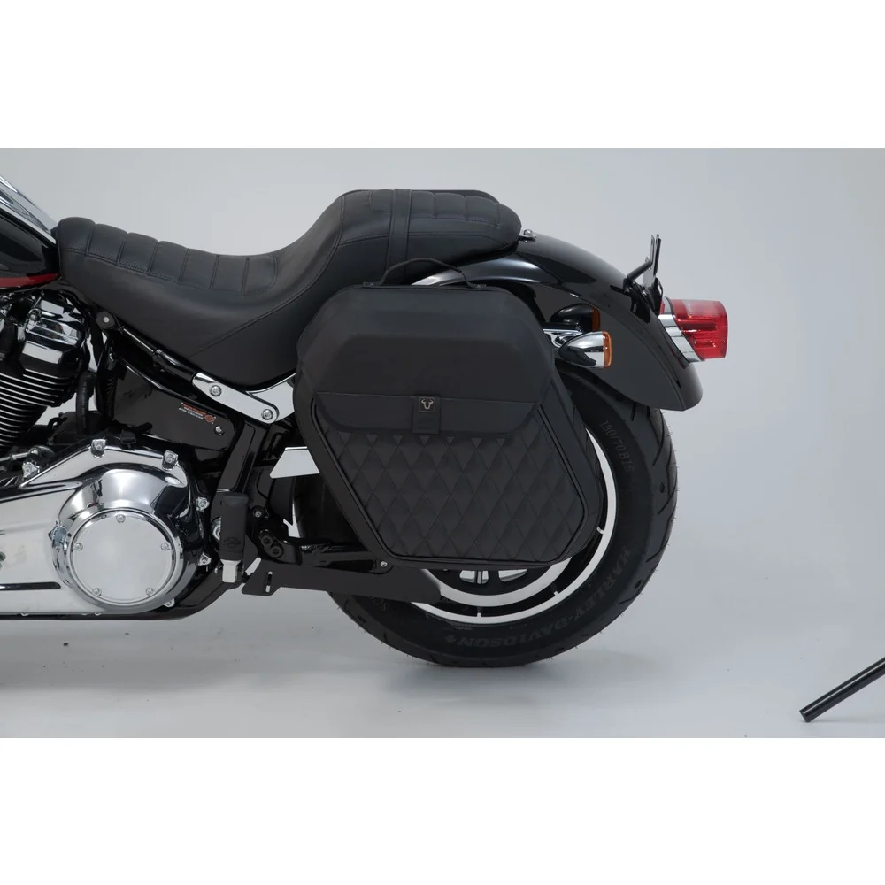 SW-Motech SW-HTA1868210300 SLH Left Side Carrier Black for Harley-Davidson Softail Low Rider/Low Rider S 17-Up - Image 5