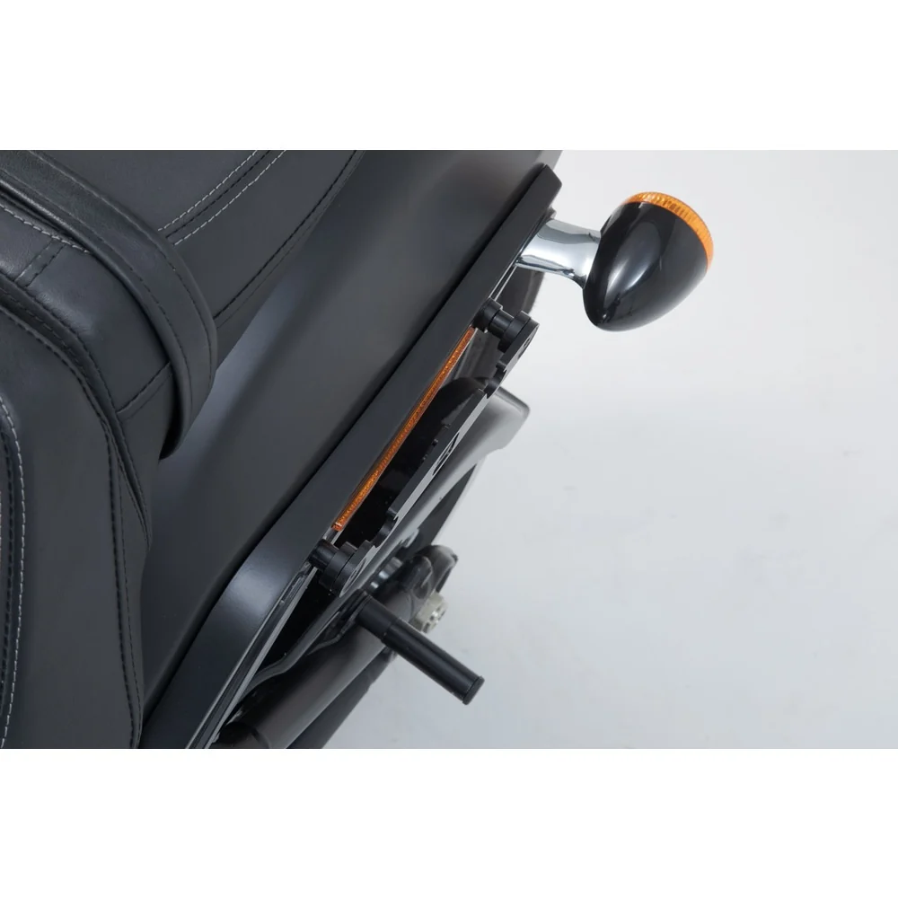 SW-Motech SW-HTA1868210400 SLH Left Side Carrier Black for Harley-Davidson Softail Fat Boy/Fat Boy S 17-Up - Image 3