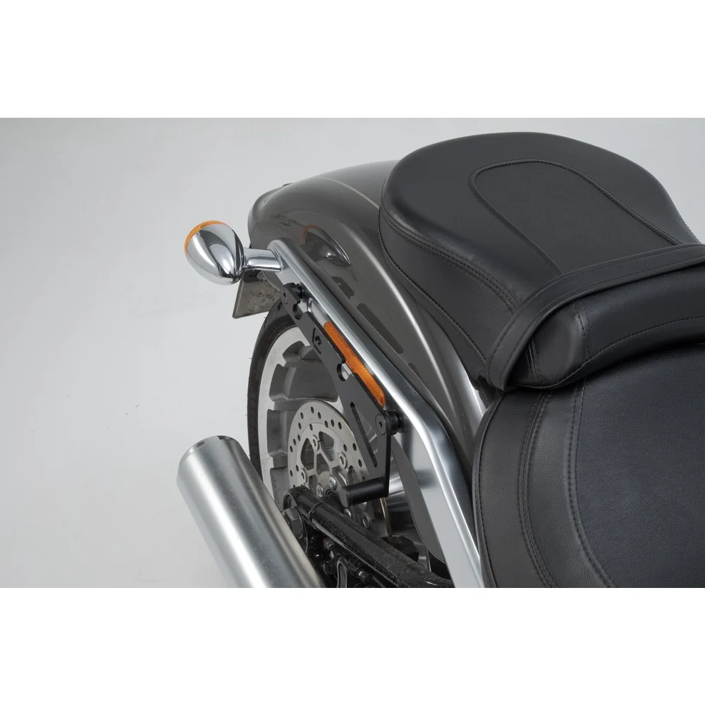SW-Motech SW-HTA1868210600 SLH Right Side Carrier Black for Harley-Davidson Softail Fat Boy/Fat Boy S/Breakout/Breakout S 17-Up - Image 3