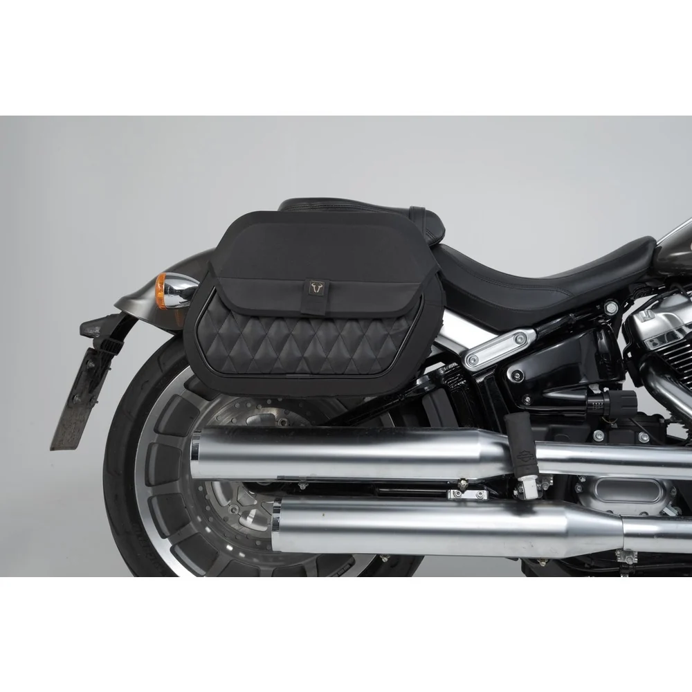 SW-Motech SW-HTA1868210600 SLH Right Side Carrier Black for Harley-Davidson Softail Fat Boy/Fat Boy S/Breakout/Breakout S 17-Up - Image 4
