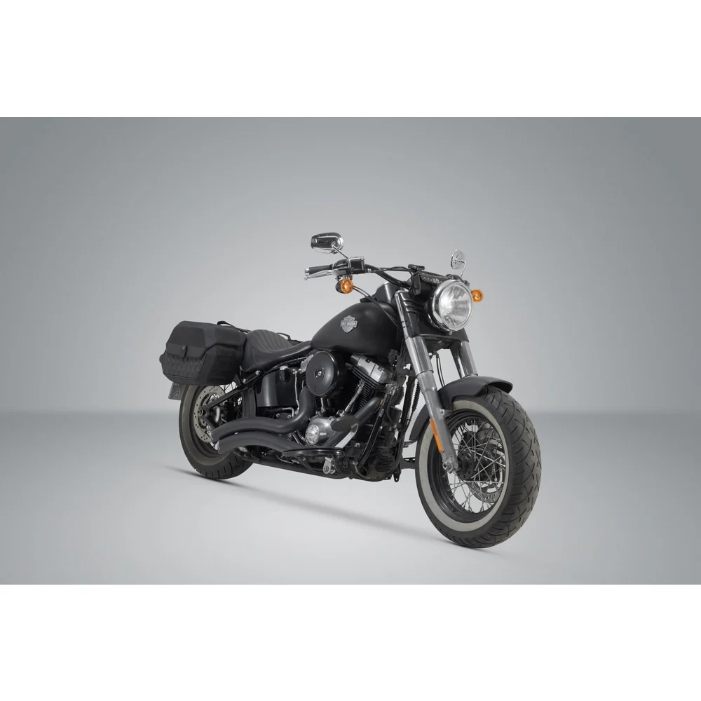 SW-Motech SW-HTA1868211700 SLH Left Side Carrier Black for Harley-Davidson Softail Slim 12-17 - Image 2