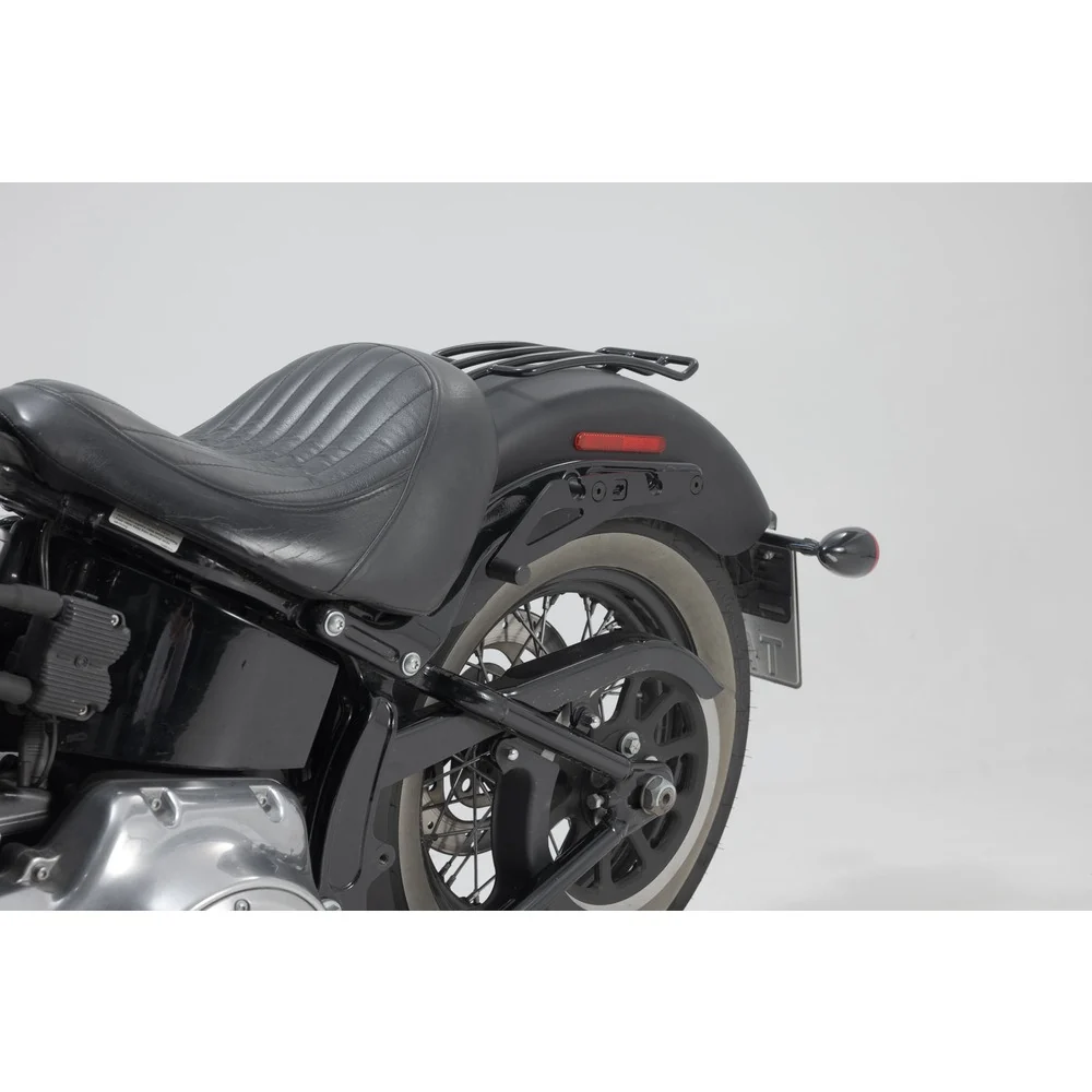 SW-Motech SW-HTA1868211700 SLH Left Side Carrier Black for Harley-Davidson Softail Slim 12-17 - Image 3