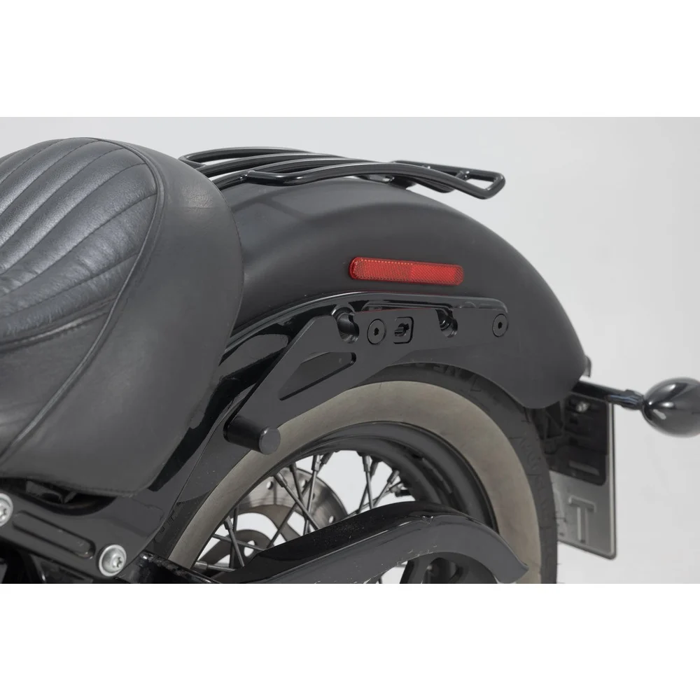 SW-Motech SW-HTA1868211700 SLH Left Side Carrier Black for Harley-Davidson Softail Slim 12-17 - Image 4
