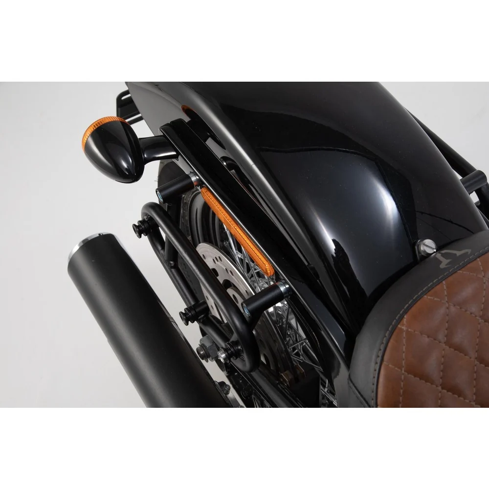 SW-Motech SW-HTA1889911000 SLC Right Side Carrier Black for Harley-Davidson Softail Street Bob 17-Up/Standard 20-Up - Image 2