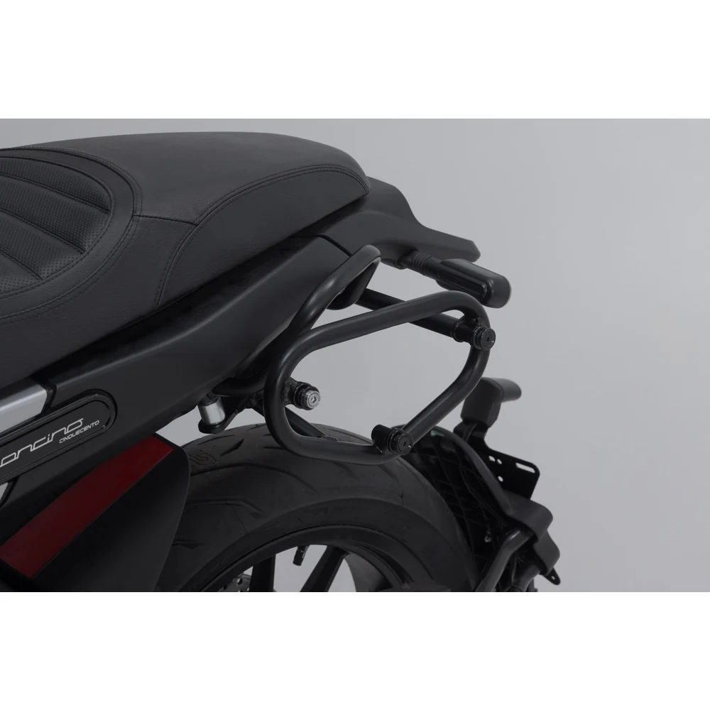 SW-Motech SW-HTA1905610000 SLC Left Side Carrier Black for Benelli Leoncino 500 17-Up/Leoncino 500 Trail 18-Up - Image 4