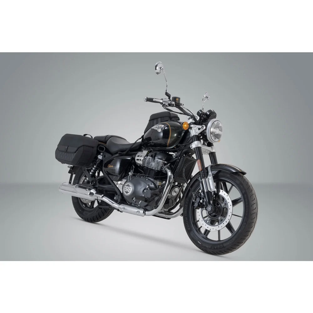 SW-Motech SW-HTA4106918001 SLH Left Side Carrier Black for Royal Enfield Super Meteor 650 22-Up - Image 2