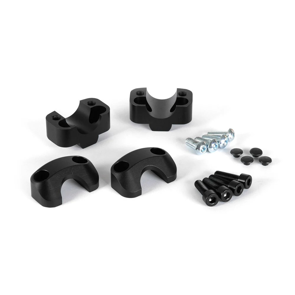 SW-Motech SW-LEH00039160-B 20mm Handlebar Converter Black (28mm Tapered Handlebar to 22mm Handlebar Mount) - Image 2