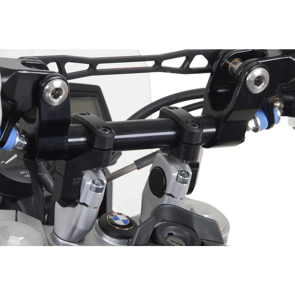 SW-Motech SW-LEH00039171-B Vario Bar Back Riser Black for 28mm Handlebars