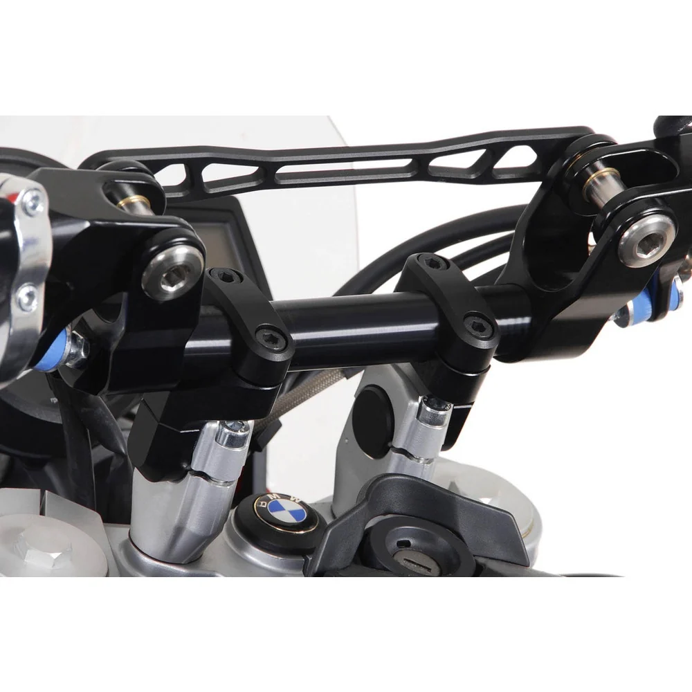 SW-Motech SW-LEH00039171-B Vario Bar Back Riser Black for 28mm Handlebars - Image 3