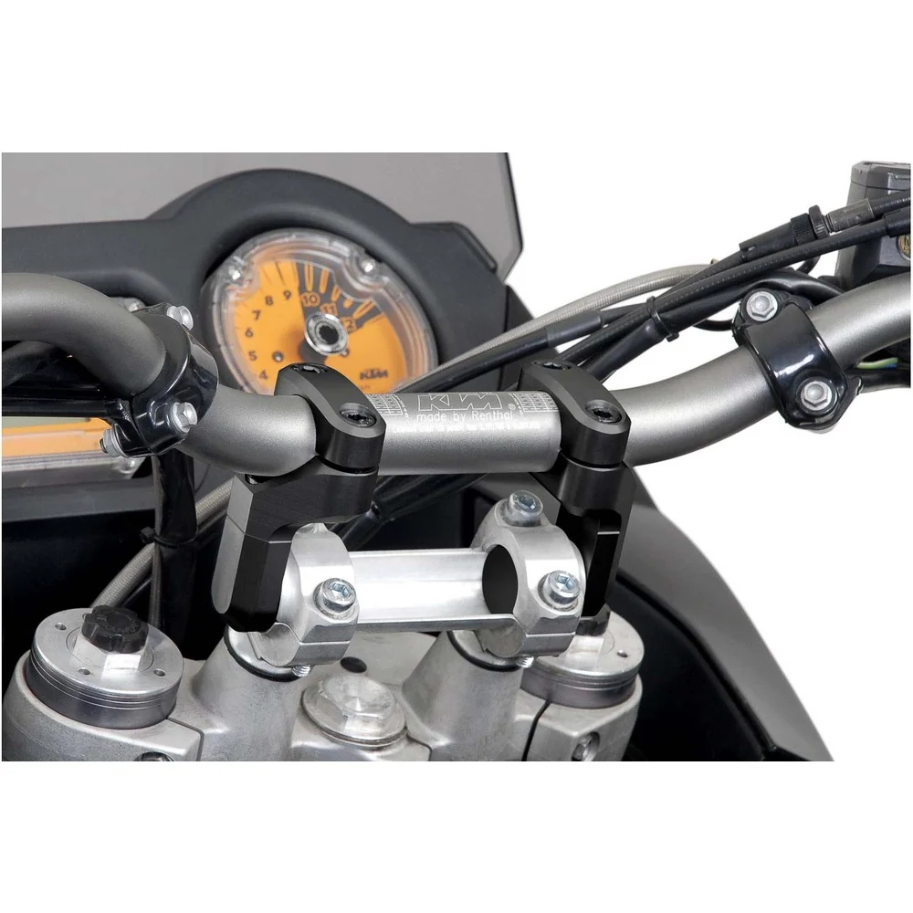 SW-Motech SW-LEH00039171-B Vario Bar Back Riser Black for 28mm Handlebars - Image 5