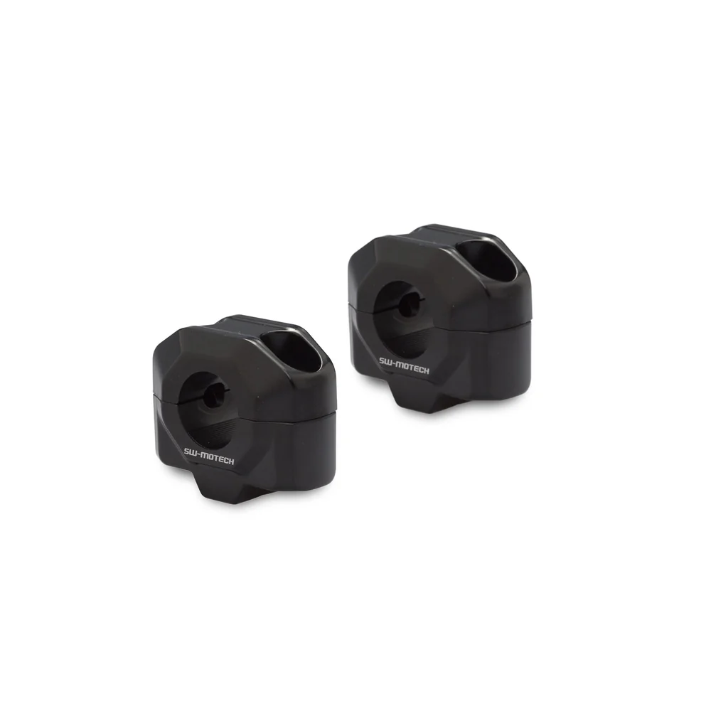 SW-Motech SW-LEH000392200120-B 20mm Bar Riser Black for 22mm Handlebars