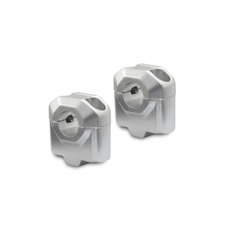 SW-Motech SW-LEH000392200130-S 30mm Bar Riser Silver for 22mm Handlebars