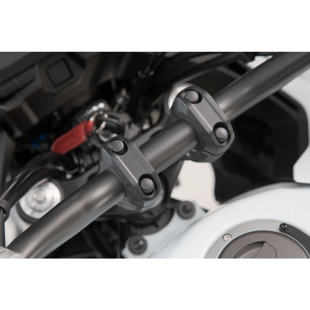 SW-Motech SW-LEH000392410020-B 15mm Bar Riser Black for 28mm Handlebars - Image 3