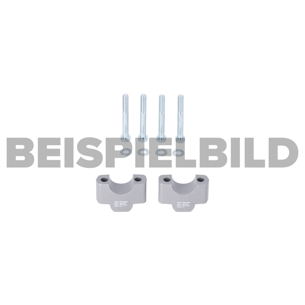 SW-Motech SW-LEH0703913000-S Bar Risers 30mm Silver for BMW R 1300 GS 23-Up