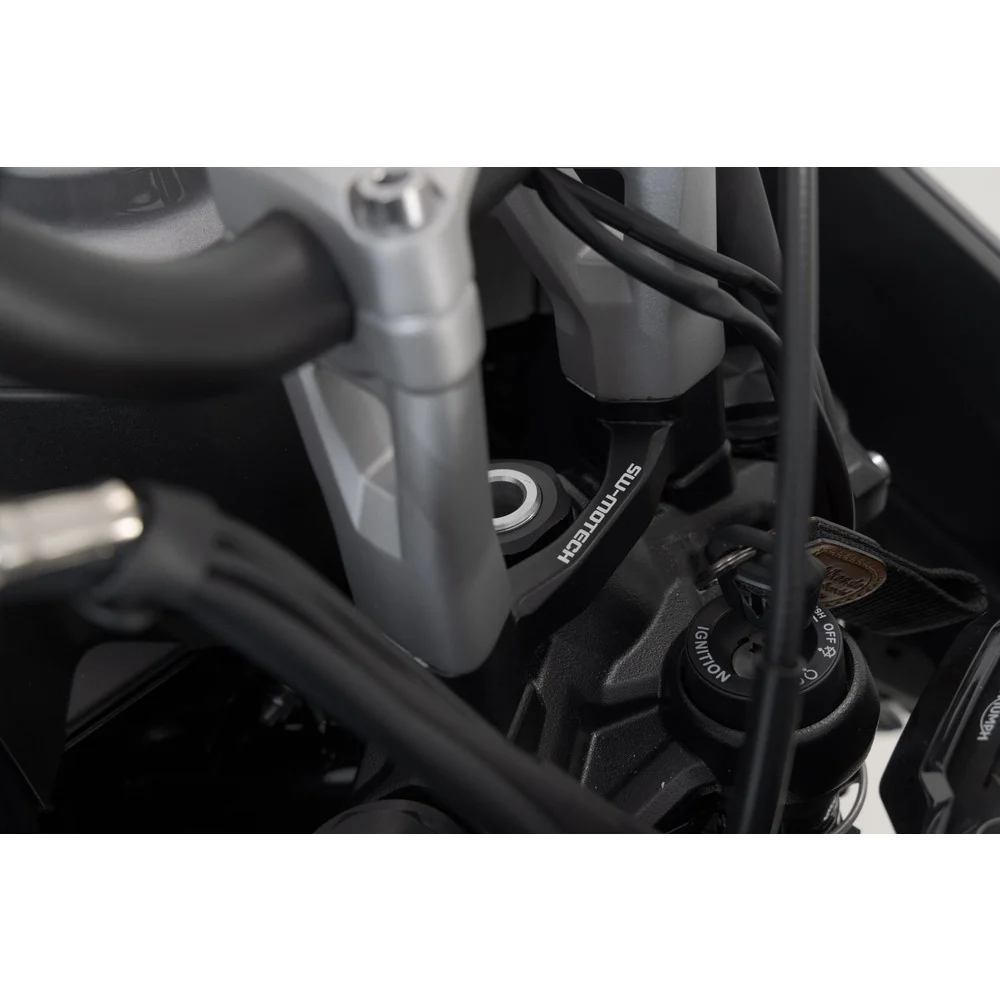 SW-Motech SW-LEH1103910400-B Bar Risers 30mm Black for Triumph Tiger 660 21-Up - Image 2