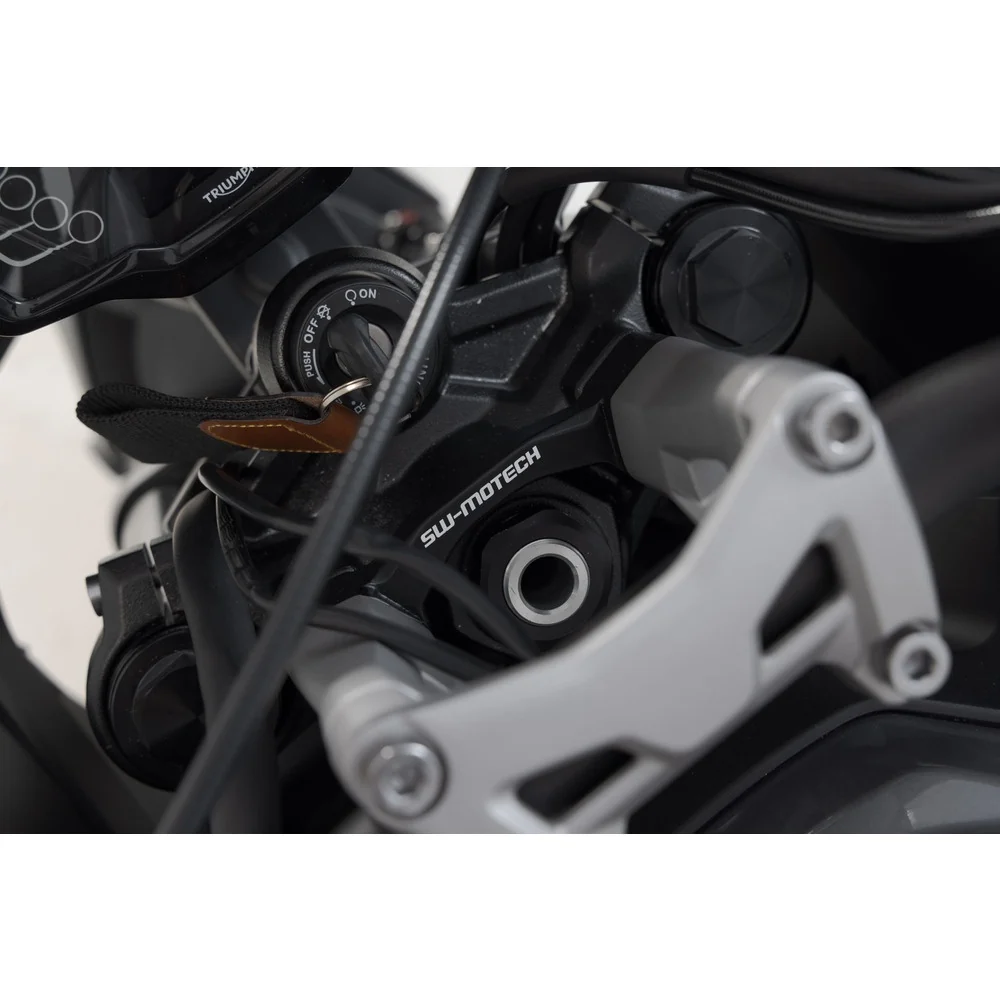 SW-Motech SW-LEH1103910400-B Bar Risers 30mm Black for Triumph Tiger 660 21-Up - Image 3