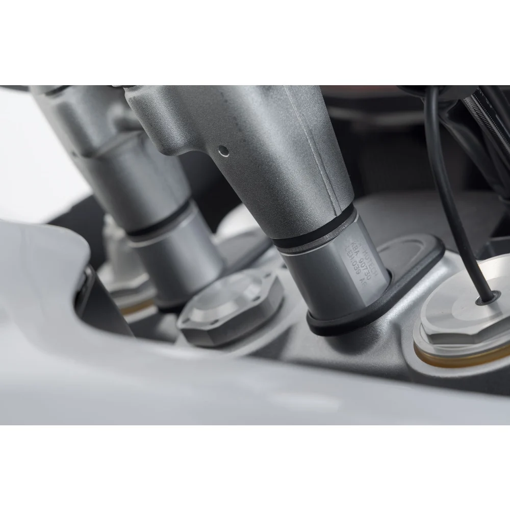SW-Motech SW-LEH1103910500-S Bar Risers 30mm Silver for Triumph Tiger 1200 22-Up - Image 5