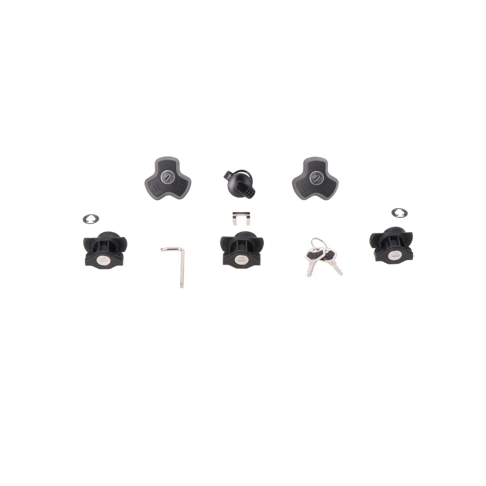 SW-Motech SW-LOC0074510200 Replacement Lock Set (3 Locks/2 Keys/2 Anti-Theft Devices) for DUSC Top & Side Cases