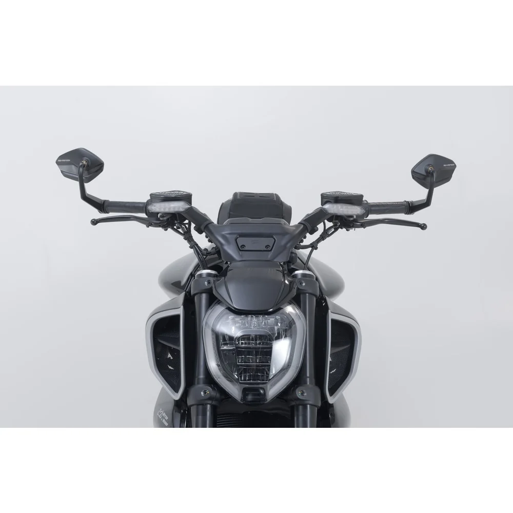 SW-Motech SW-MIR2279610000 Bar End Mirrors for Ducati Diavel V4 23-Up - Image 2