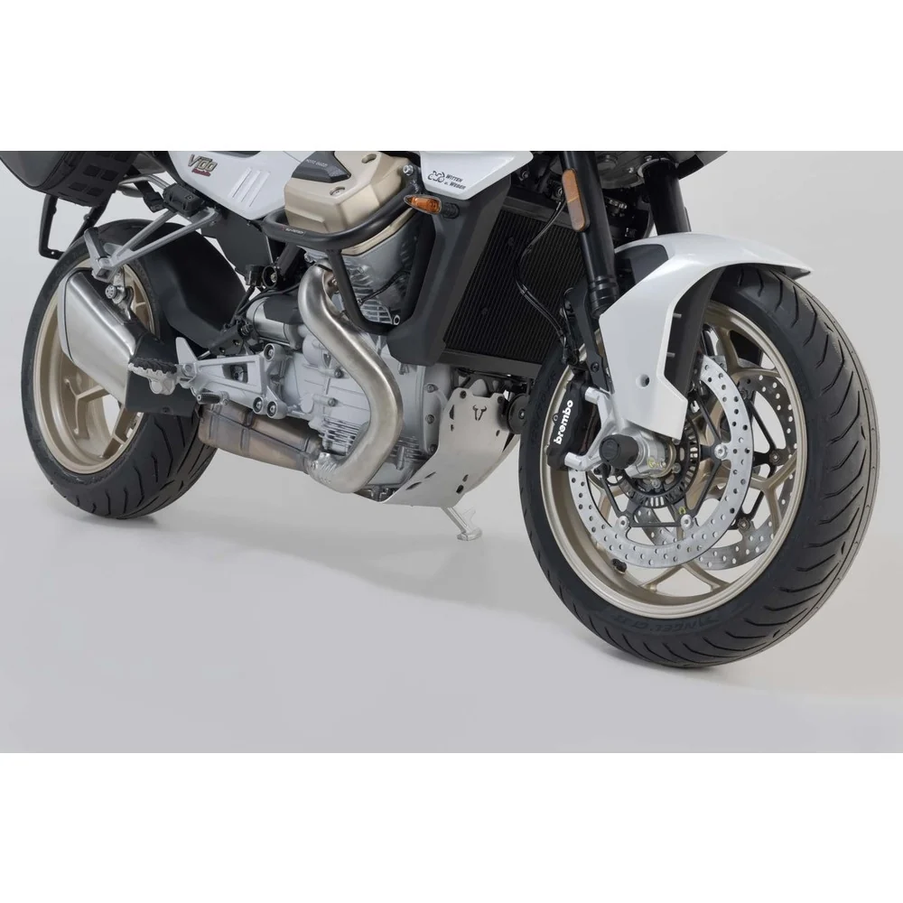 SW-Motech SW-MSS1703810000-S Engine Guard Silver for Moto Guzzi V100 Mandello/V100 Mandello S 22-Up