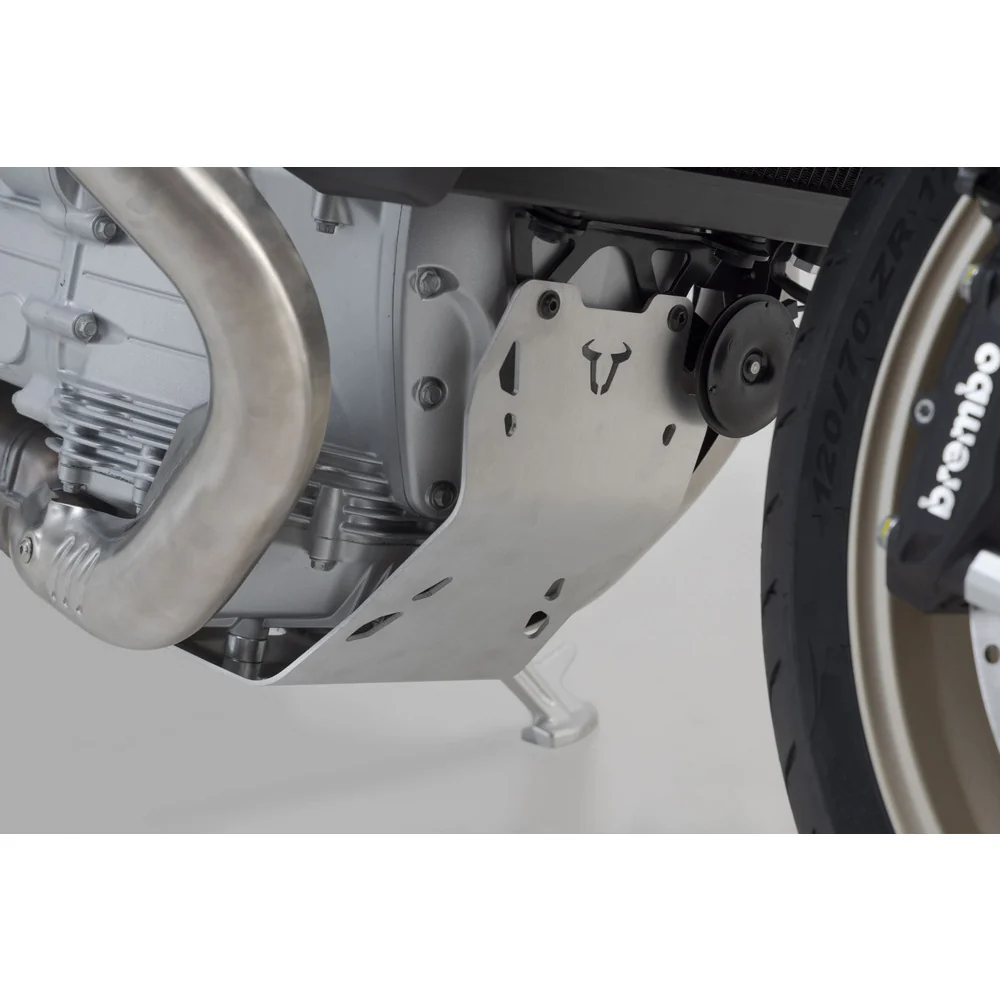 SW-Motech SW-MSS1703810000-S Engine Guard Silver for Moto Guzzi V100 Mandello/V100 Mandello S 22-Up - Image 2