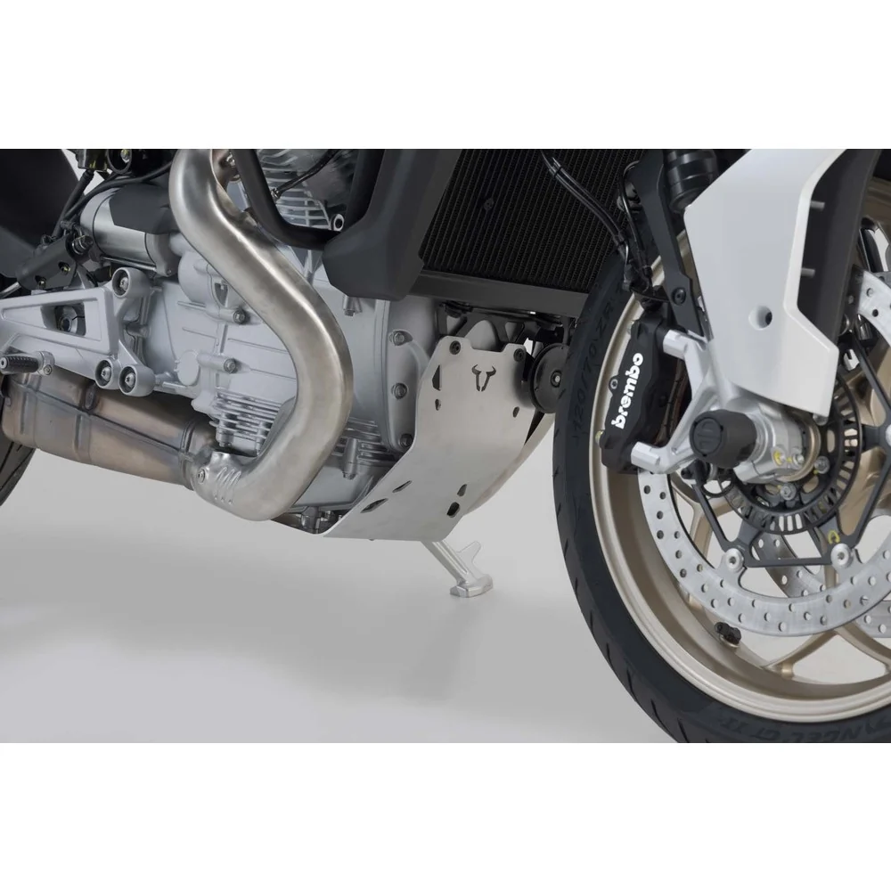 SW-Motech SW-MSS1703810000-S Engine Guard Silver for Moto Guzzi V100 Mandello/V100 Mandello S 22-Up - Image 4