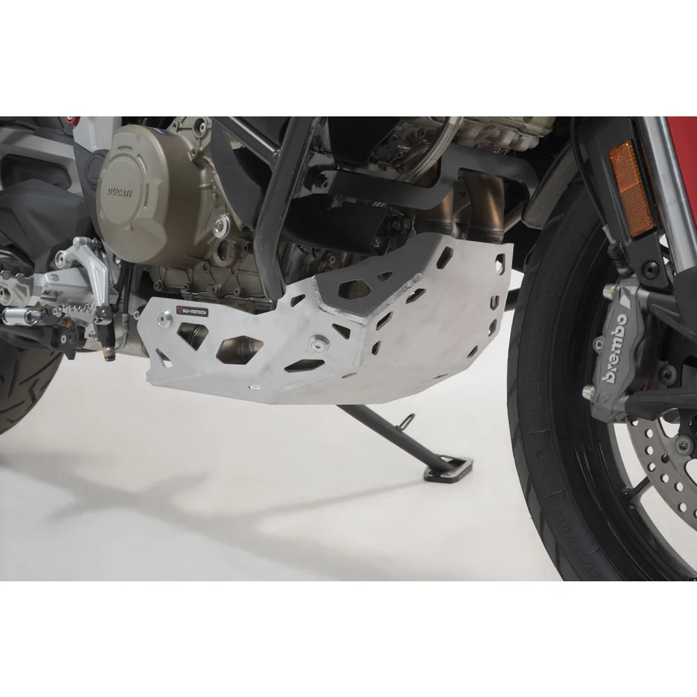 SW-Motech SW-MSS2282210000-S Engine Guard Silver for Ducati Multistrada V4 20-Up - Image 2