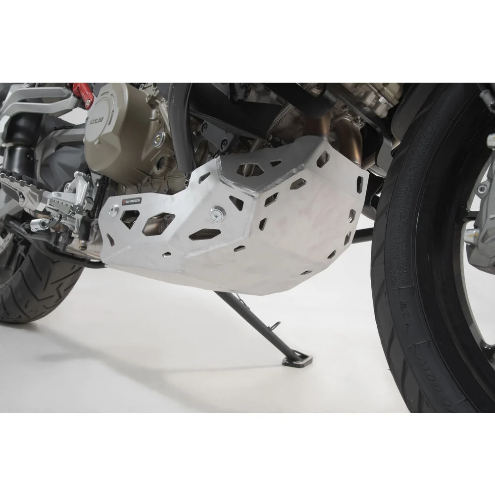 SW-Motech SW-MSS2282210000-S Engine Guard Silver for Ducati Multistrada V4 20-Up - Image 3