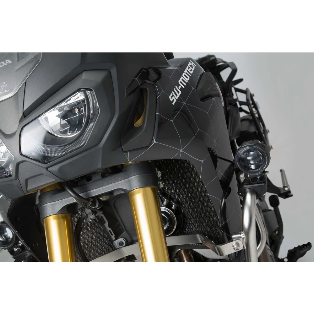 SW-Motech SW-NSW0000413000-B Crash Bar Clamps Black for EVO Lights with 22/25.4/26/27mm & 28mm Crash Bars - Image 3
