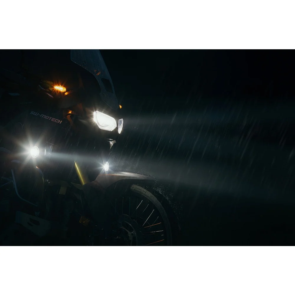 SW-Motech SW-NSW0191951000-B EVO Fog Light Kit Black for Honda CB500X 18-Up - Image 2