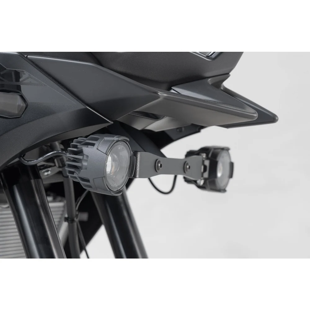 SW-Motech SW-NSW0884451000-B EVO Fog Light Kit Black for Kawasaki Versys 650 21-Up - Image 4