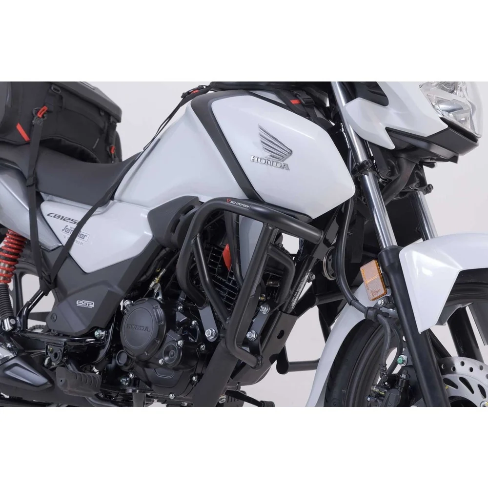 SW-Motech SW-SBL0104110000-B Crash Bars Black for Honda CB125F 20-Up - Image 2
