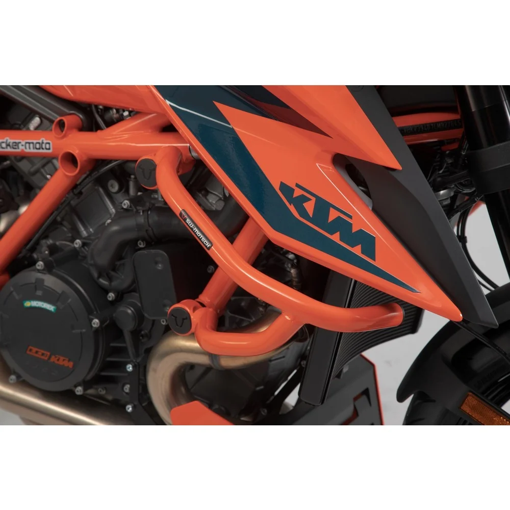 SW-Motech SW-SBL0491510000-EB Crash Bars Orange for KTM 1290 Super Duke R 19-Up/1290 Super Duke R EVO 21-Up - Image 3