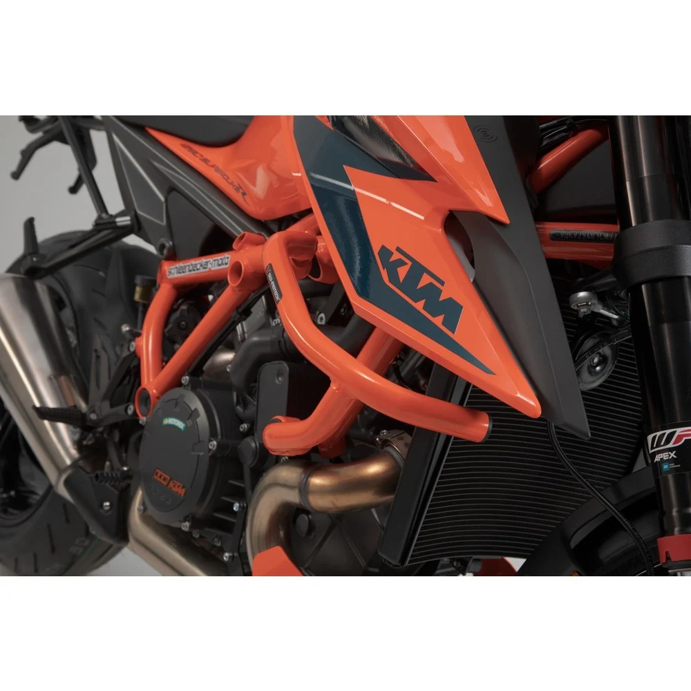 SW-Motech SW-SBL0491510000-EB Crash Bars Orange for KTM 1290 Super Duke R 19-Up/1290 Super Duke R EVO 21-Up - Image 4