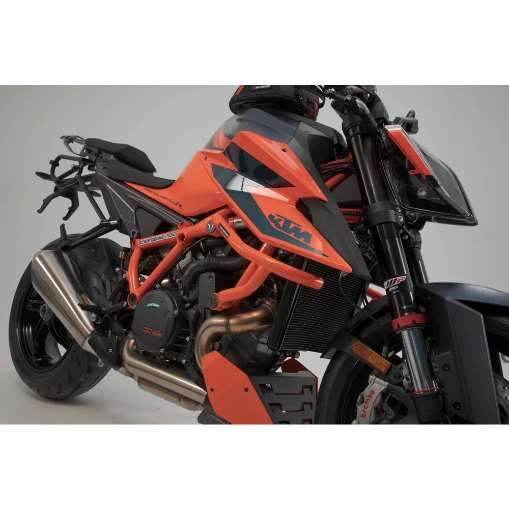 SW-Motech SW-SBL0491510000-EB Crash Bars Orange for KTM 1290 Super Duke R 19-Up/1290 Super Duke R EVO 21-Up - Image 5