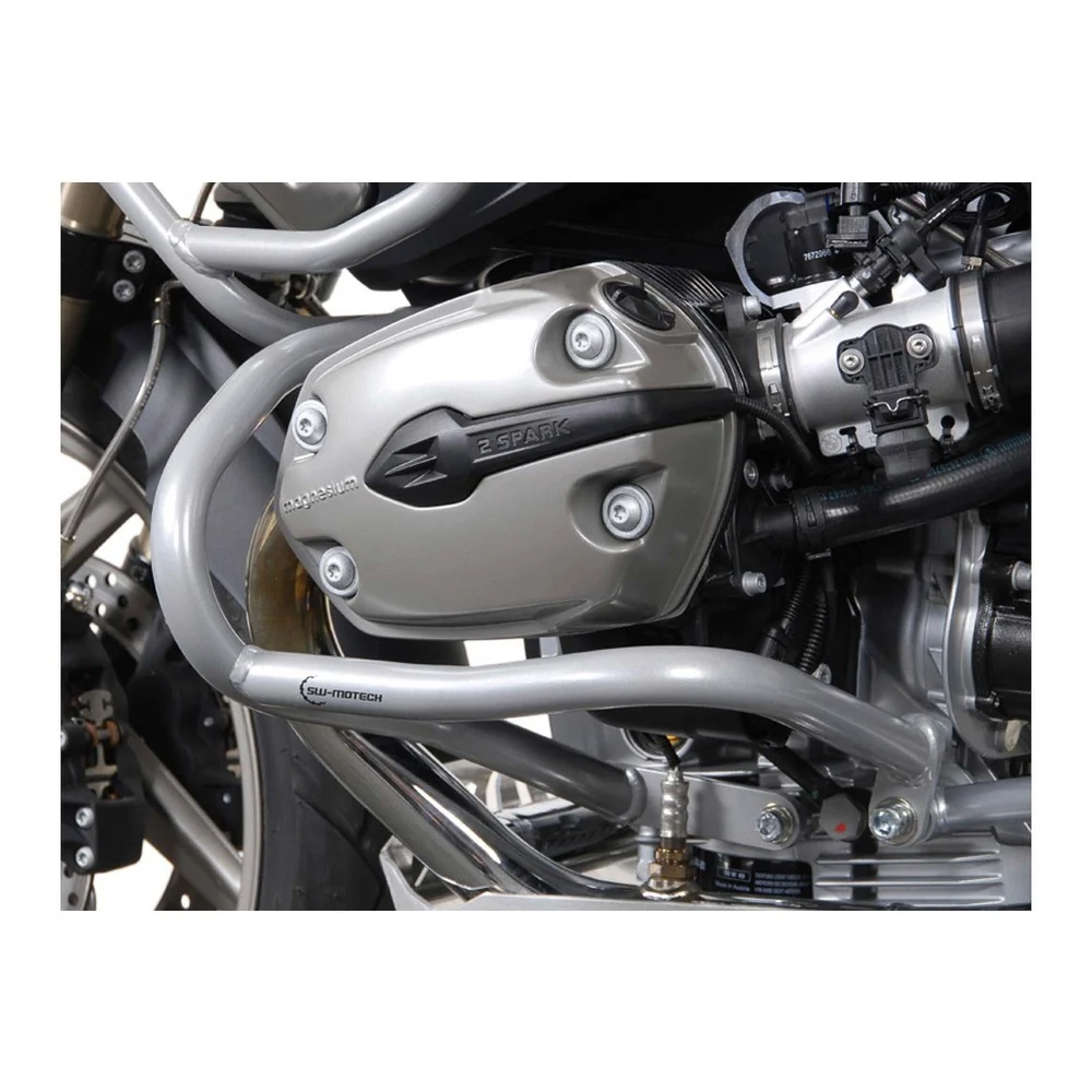 SW-Motech SW-SBL07562100 Crash Bars Silver for BMW R 1200 GS 04-12 - Image 3