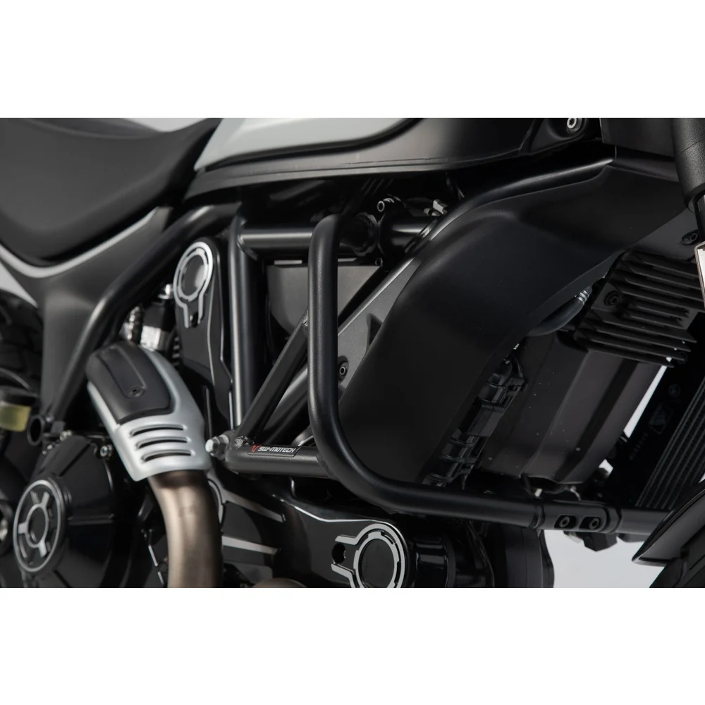 SW-Motech SW-SBL2257710001-B Crash Bars Black for Ducati Scrambler 14-Up Models - Image 3