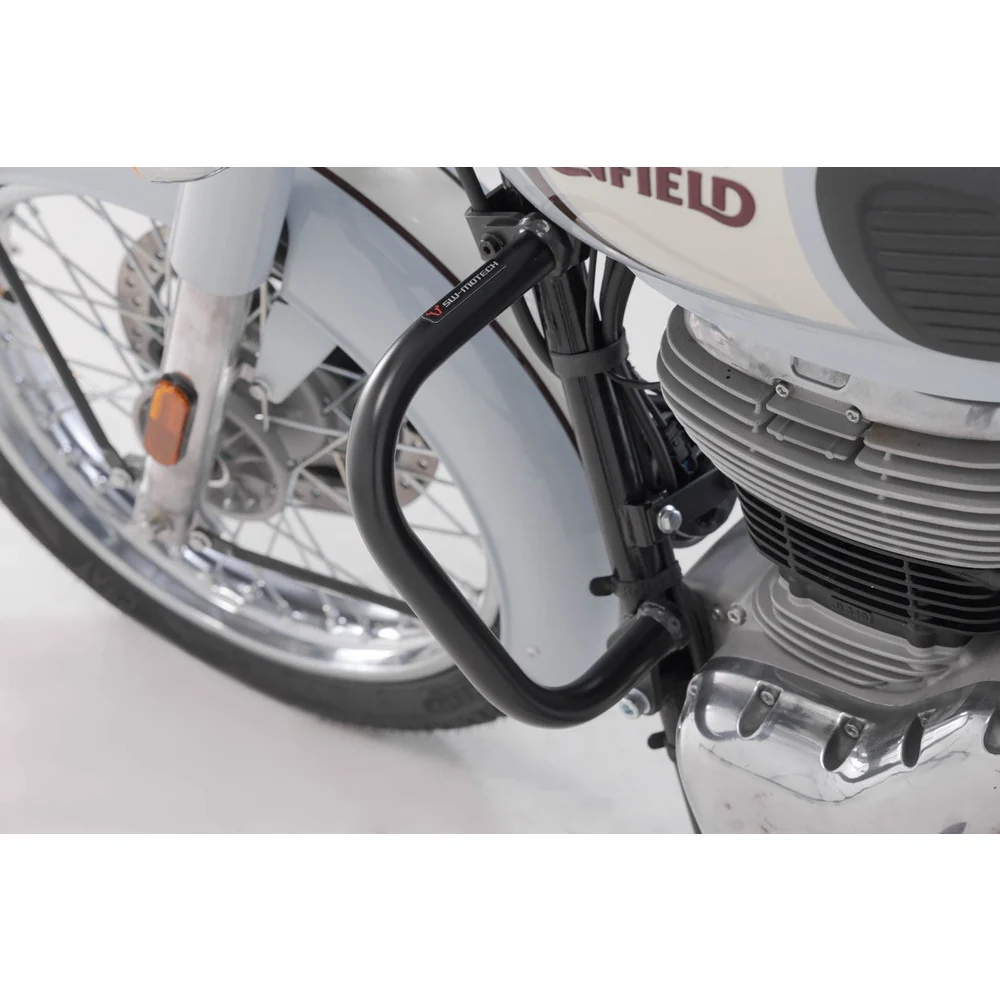 SW-Motech SW-SBL4102610000-B Crash Bars Black for Royal Enfield Classic 350 22-Up - Image 4