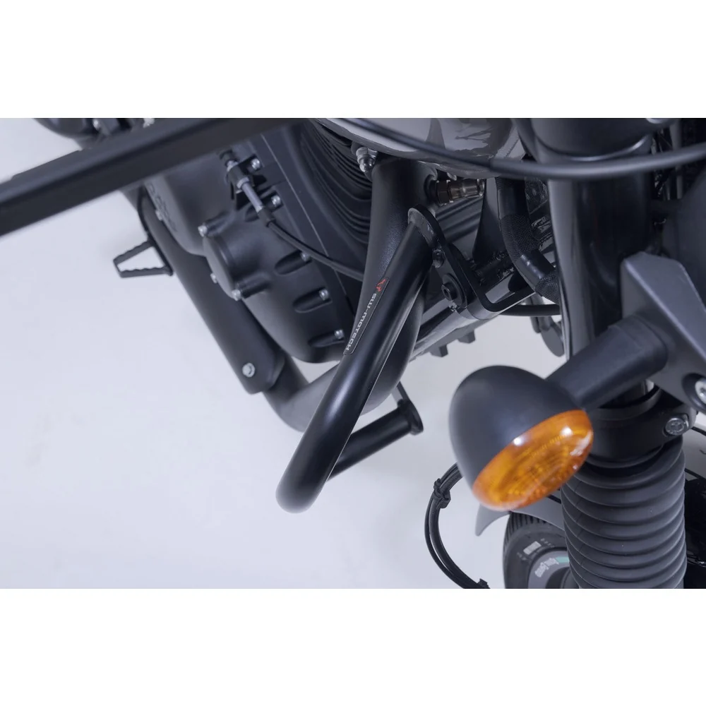 SW-Motech SW-SBL4109210000-B Crash Bars Black for Royal Enfield Meteor 350 22-Up/HNTR 350 23-Up - Image 4