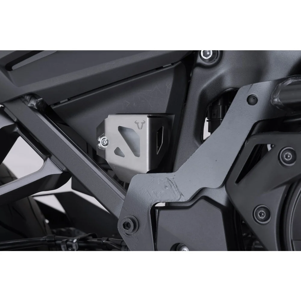 SW-Motech SW-SCT0517410000-S Brake Fluid Reservoir Guard Silver for Honda CRF1000L Africa Twin 17-Up/CRF1100L Africa Twin 19-Up/NT1100 21-Up/Suzuki V-Strom 1000 14-19 - Image 3