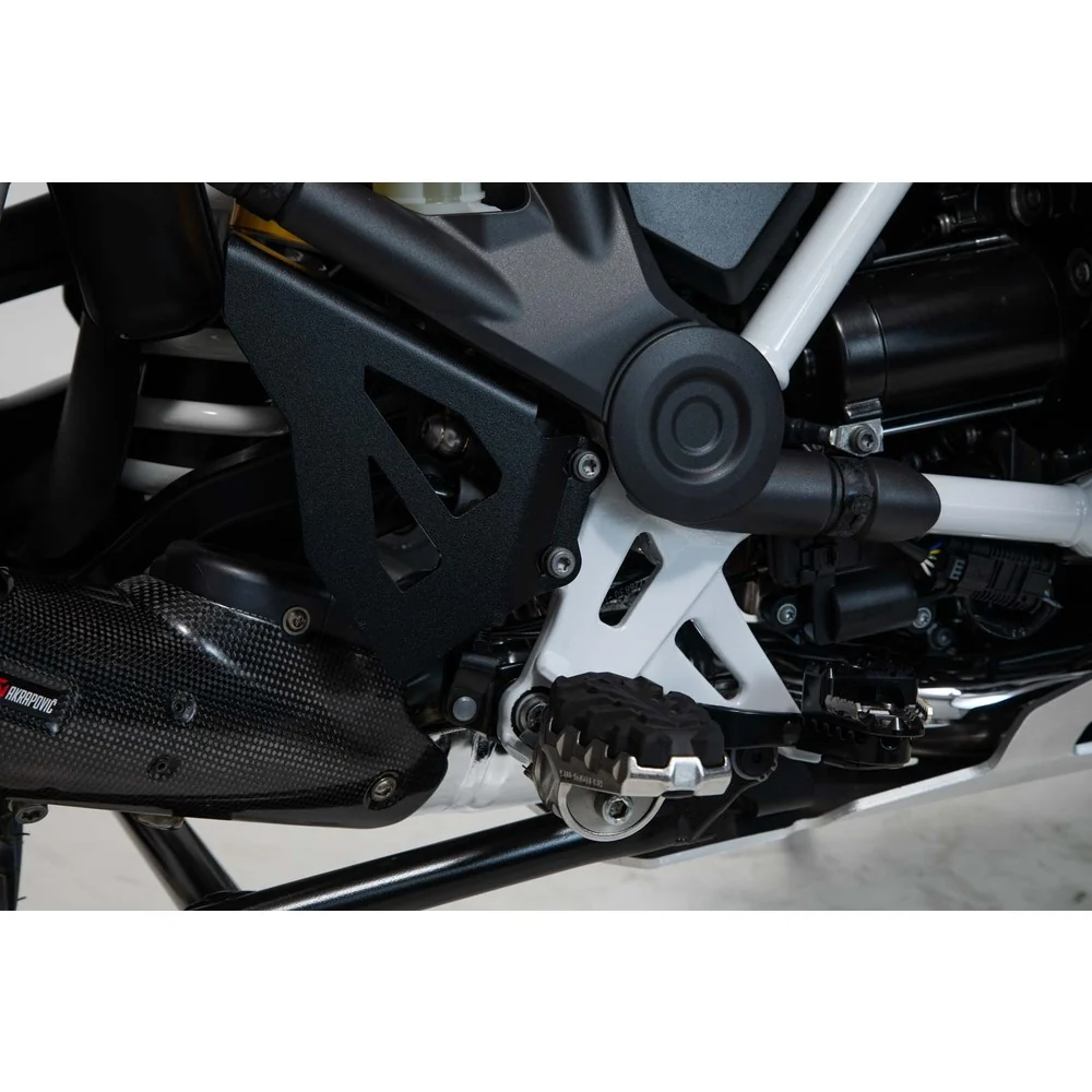 SW-Motech SW-SCT0717410400-B Rear Brake Master Cylinder Guard Set Black for BMW R 1200 GS 12-18/R 1250 GS 18- Up Models - Image 5
