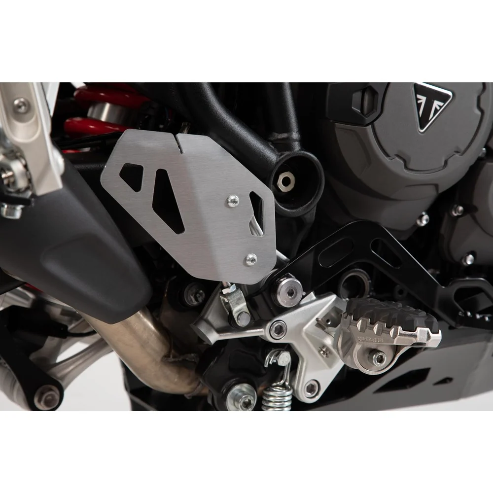 SW-Motech SW-SCT1195310000-S Right Heel Protector Silver for Triumph Tiger 900/Tiger 900 GT/Tiger 900 GT Pro/Tiger 900 Rally/Tiger 900 Rally Pro 19-Up - Image 2