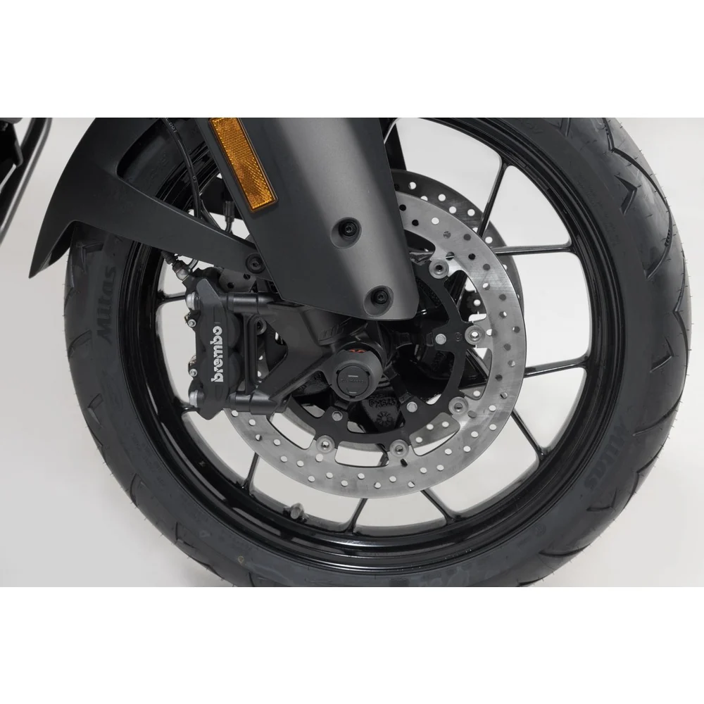 SW-Motech SW-STP0417610901-B Front Axle Slider Set Black for Husqvarna Norden 901 21-Up/Norden 901 Expidition 23-Up/KTM 790 Adventure 19-Up/890 Adventure 20-Up/890 SM T 23-Up/1290 Super Adventure 21-Up - Image 2
