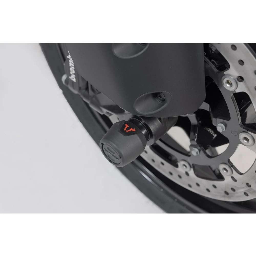 SW-Motech SW-STP0417610901-B Front Axle Slider Set Black for Husqvarna Norden 901 21-Up/Norden 901 Expidition 23-Up/KTM 790 Adventure 19-Up/890 Adventure 20-Up/890 SM T 23-Up/1290 Super Adventure 21-Up - Image 4