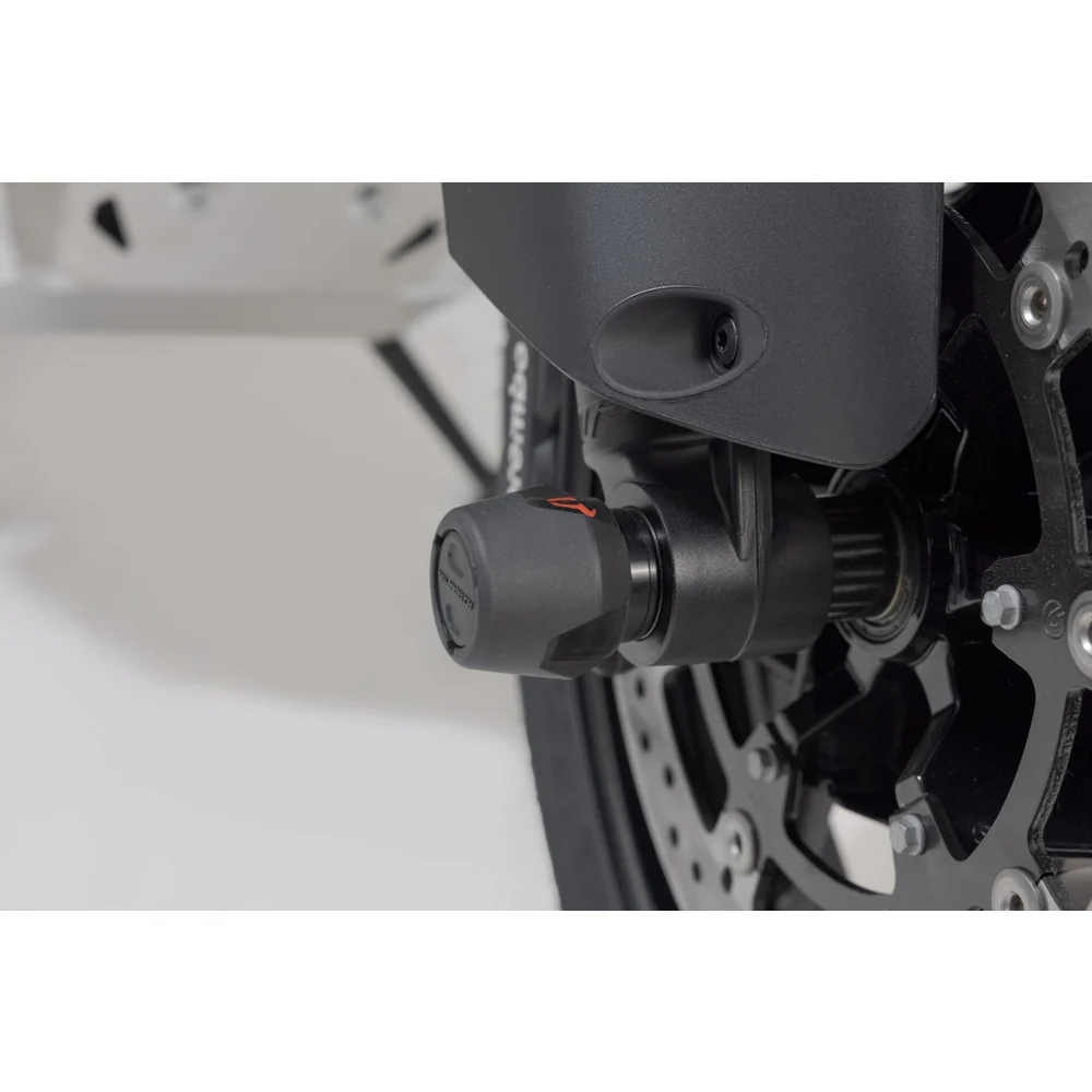 SW-Motech SW-STP0417610901-B Front Axle Slider Set Black for Husqvarna Norden 901 21-Up/Norden 901 Expidition 23-Up/KTM 790 Adventure 19-Up/890 Adventure 20-Up/890 SM T 23-Up/1290 Super Adventure 21-Up - Image 5